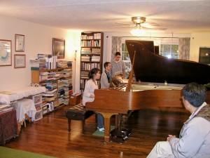 2009-10-22 performance class Bach Concerto in D